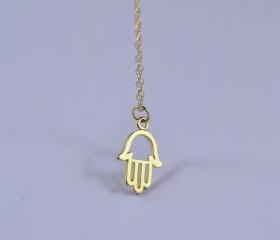 Hamsa Hand Necklace
