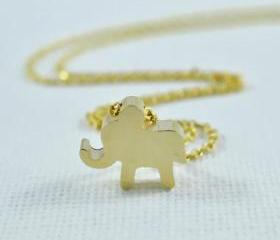 Sweet Baby Elephant Necklace