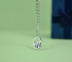 Hamsa Hand Necklace