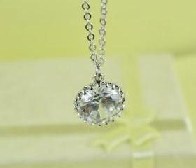 Beautiful CZ Pendant Necklace
